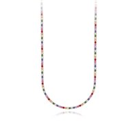 Collana Mabina Donna Mini Tennis in Argento Zirconia 553326 - 553326
